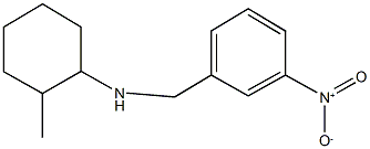 2-methyl-N-(3-nitrobenzyl)cyclohexanamine 结构式