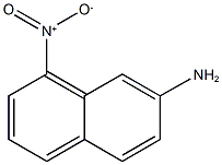 8-nitro-2-naphthalenamine 结构式