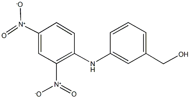 (3-{2,4-dinitroanilino}phenyl)methanol 结构式