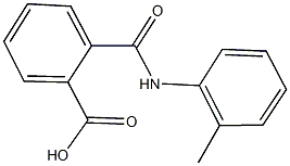 2-(2-toluidinocarbonyl)benzoic acid 结构式