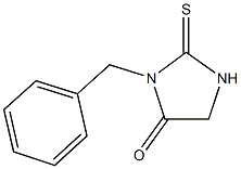 3-benzyl-2-thioxo-4-imidazolidinone 结构式