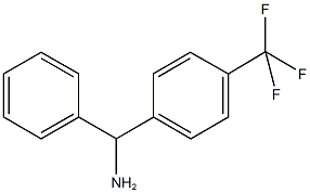 phenyl[4-(trifluoromethyl)phenyl]methanamine 结构式