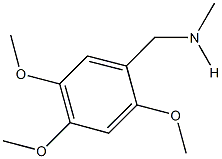 N-methyl-N-(2,4,5-trimethoxybenzyl)amine 结构式