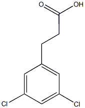 3-(3,5-dichlorophenyl)propanoic acid 结构式