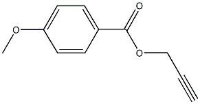 2-propynyl 4-methoxybenzoate 结构式