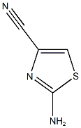 2-amino-1,3-thiazole-4-carbonitrile 结构式