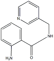 2-amino-N-(3-pyridinylmethyl)benzamide 结构式