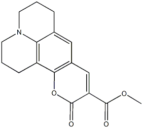 methyl 11-oxo-2,3,6,7-tetrahydro-1H,5H,11H-pyrano[2,3-f]pyrido[3,2,1-ij]quinoline-10-carboxylate 结构式