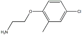 2-(4-chloro-2-methylphenoxy)ethylamine 结构式