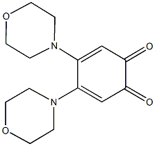 4,5-di(4-morpholinyl)benzo-1,2-quinone 结构式