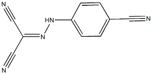 2-[(4-cyanophenyl)hydrazono]malononitrile 结构式