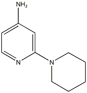2-(1-piperidinyl)-4-pyridinylamine 结构式