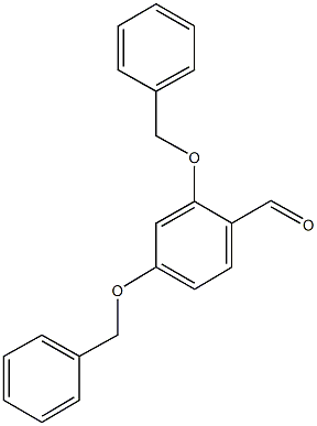 2,4-BIS(BENZYLOXY)BENZALDEHYDE 结构式