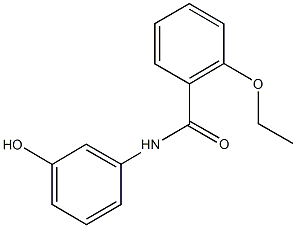 2-ethoxy-N-(3-hydroxyphenyl)benzamide 结构式