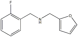 N-(2-fluorobenzyl)-N-(2-furylmethyl)amine 结构式