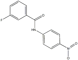 3-fluoro-N-{4-nitrophenyl}benzamide 结构式