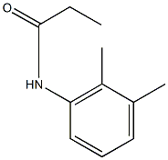 N-(2,3-dimethylphenyl)propanamide 结构式