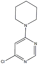 4-chloro-6-(1-piperidinyl)pyrimidine 结构式