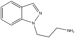 3-(1H-indazol-1-yl)propylamine 结构式