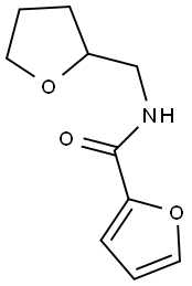 N-(tetrahydro-2-furanylmethyl)-2-furamide 结构式