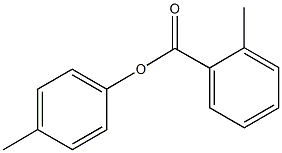 4-methylphenyl2-methylbenzoate 结构式