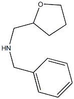 phenyl-N-(tetrahydrofuran-2-ylmethyl)methanamine 结构式