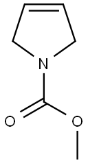 methyl 2,5-dihydro-1H-pyrrole-1-carboxylate 结构式
