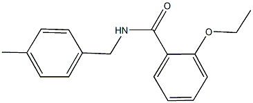 2-ethoxy-N-(4-methylbenzyl)benzamide 结构式