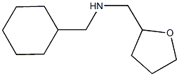 N-(cyclohexylmethyl)-N-(tetrahydro-2-furanylmethyl)amine 结构式