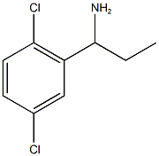 1-(2,5-dichlorophenyl)propylamine 结构式