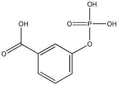 3-(Phosphonooxy)benzoic acid 结构式