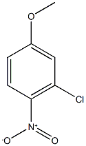 2-chloro-4-methoxy-1-nitrobenzene 结构式