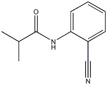 N-(2-cyanophenyl)-2-methylpropanamide 结构式