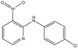 2-(4-chloroanilino)-3-nitropyridine 结构式
