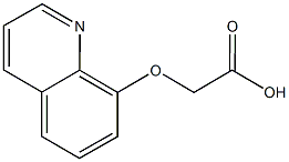 (8-quinolinyloxy)acetic acid 结构式