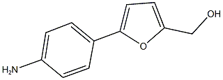 [5-(4-aminophenyl)-2-furyl]methanol 结构式