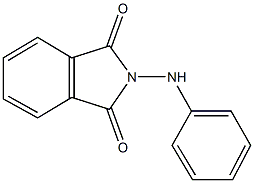 2-anilino-1H-isoindole-1,3(2H)-dione 结构式