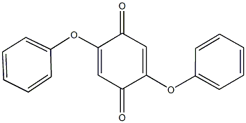 2,5-diphenoxybenzo-1,4-quinone 结构式
