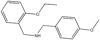 N-(2-ethoxybenzyl)-N-(4-methoxybenzyl)amine 结构式