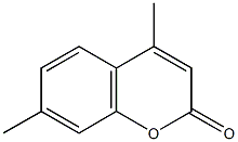 4,7-dimethyl-2H-chromen-2-one 结构式