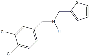 N-(3,4-dichlorobenzyl)-N-(2-thienylmethyl)amine 结构式