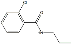 2-chloro-N-propylbenzamide 结构式