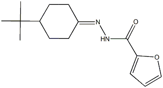 N'-(4-tert-butylcyclohexylidene)-2-furohydrazide 结构式