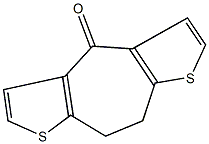 8,9-dihydro-4H-thieno[3',2':4,5]cyclohepta[1,2-b]thiophen-4-one 结构式