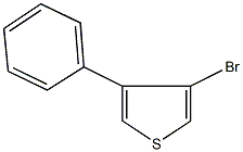 3-bromo-4-phenylthiophene 结构式