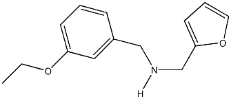 N-(3-ethoxybenzyl)-N-(2-furylmethyl)amine 结构式