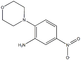 4-{2-amino-4-nitrophenyl}morpholine 结构式