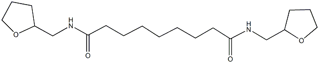 N~1~,N~9~-bis(tetrahydro-2-furanylmethyl)nonanediamide 结构式