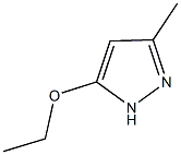 ethyl 3-methyl-1H-pyrazol-5-yl ether 结构式