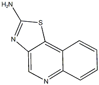 [1,3]thiazolo[4,5-c]quinolin-2-amine 结构式